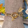 Bracciale con Freccia Oro e Chiusura T-bar