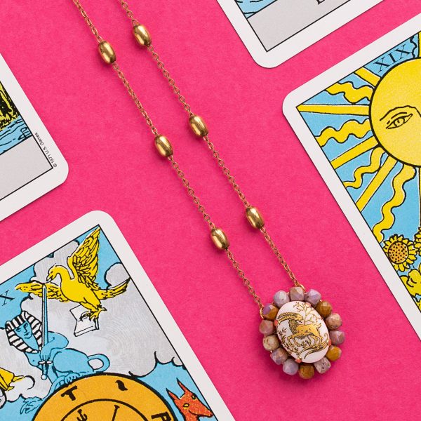 capricorno-1 Collana Sibilla con Segno Zodiacale