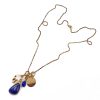collana_lunga_lapis-1 Disa Collana Lunga con Pendente in Lapislazzuli