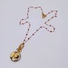 collana_lunga_rosario_rosso_quadrato-1 Collana Lunga con Medaglione Vintage